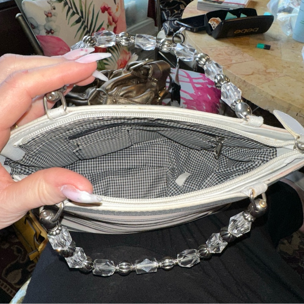 Kate‎ spade stripped bag - Picture 3 of 13